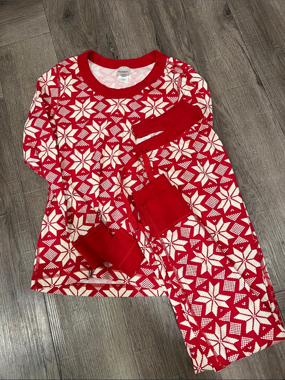 Hanna Andersson fair isle women’s  Pajama Set